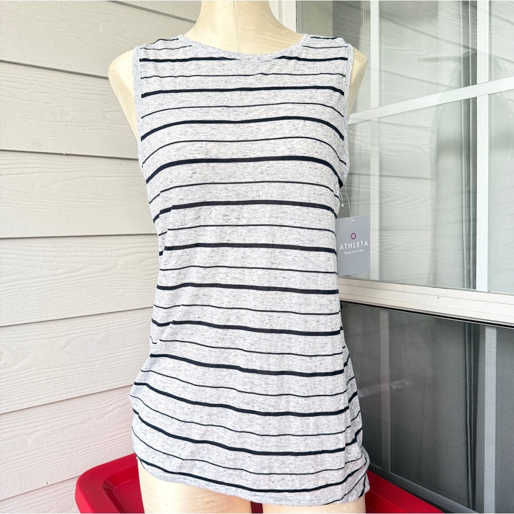 Athleta Women’s‎ Multistripe Muscle Tank – Size S (BNWT)